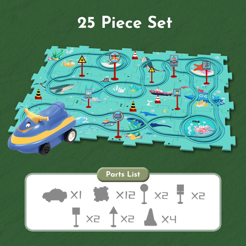 (🌲 Early Christmas Sale)🎁 Kids Car Track Set