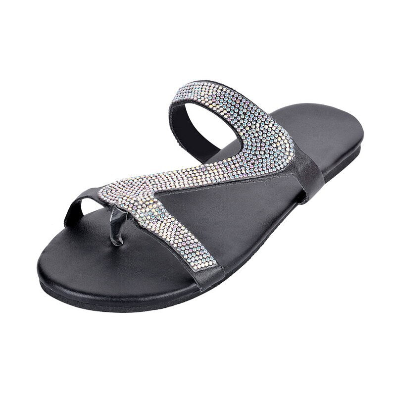 Bright Diamond Women Non-slip Slippers